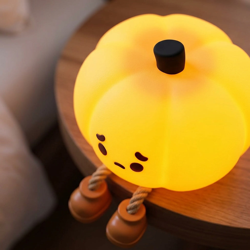 Pumpkin Night Light - Warm Ambient Glow