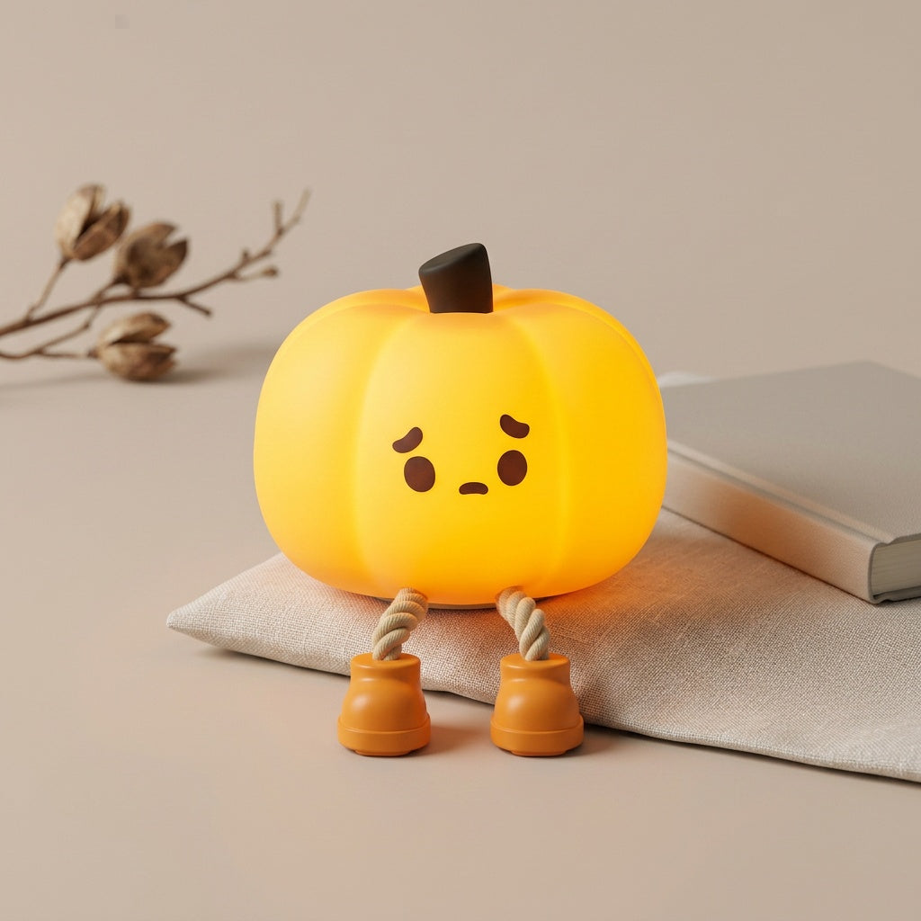 Pumpkin Night Light - Warm Ambient Glow