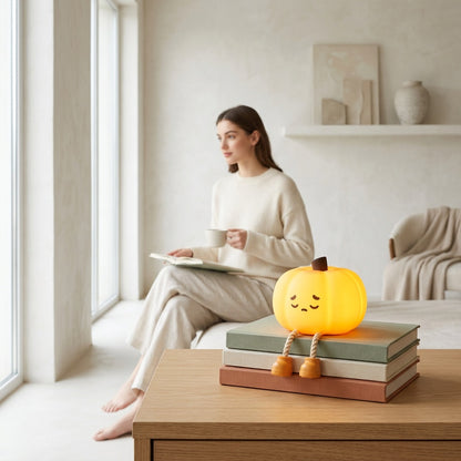 Pumpkin Night Light - Warm Ambient Glow