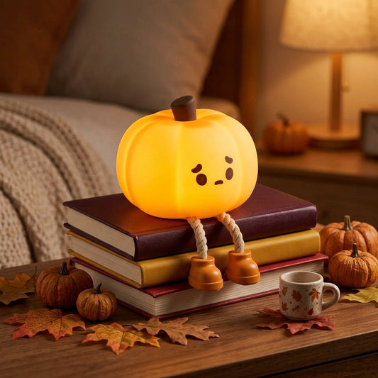 Pumpkin Night Light - Warm Ambient Glow